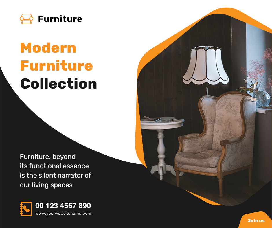 Modern Furniture Social Media Marketing Templates
