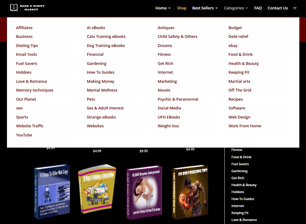 Book Selling Website | Automated | Free Host | Unlimited Books 300 + books