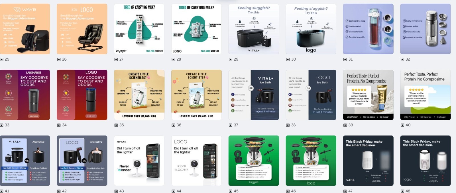 100 Professional Canva E-commerce Ad Templates | Ready-to-Use Digital Designs