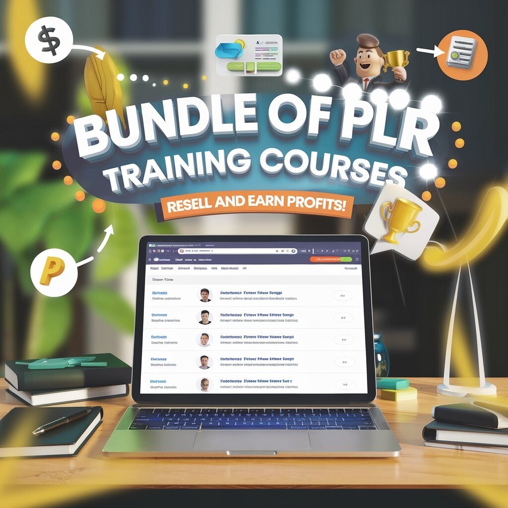 Bundle of PLR Training Courses – Resell and Earn Profits!