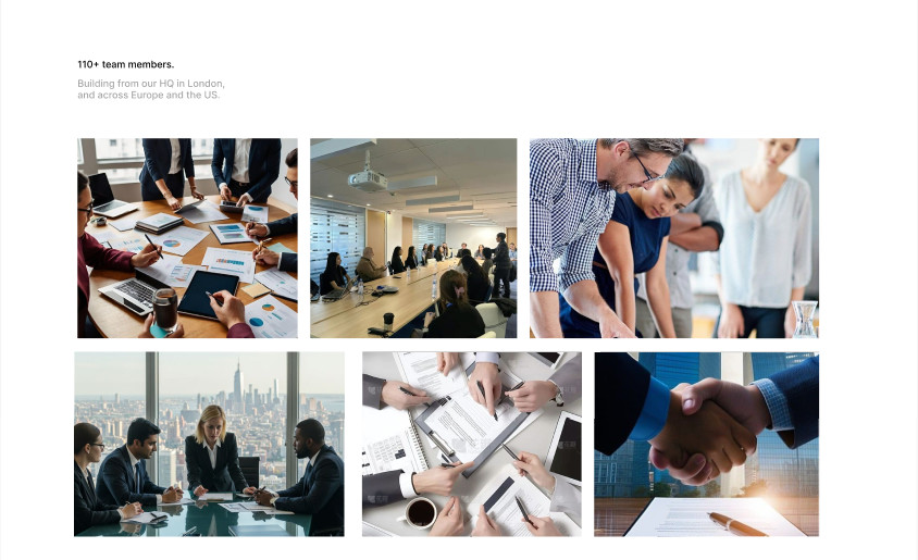 Corporate Business Landing Page Template | Modern Careers Website | SaaS Company