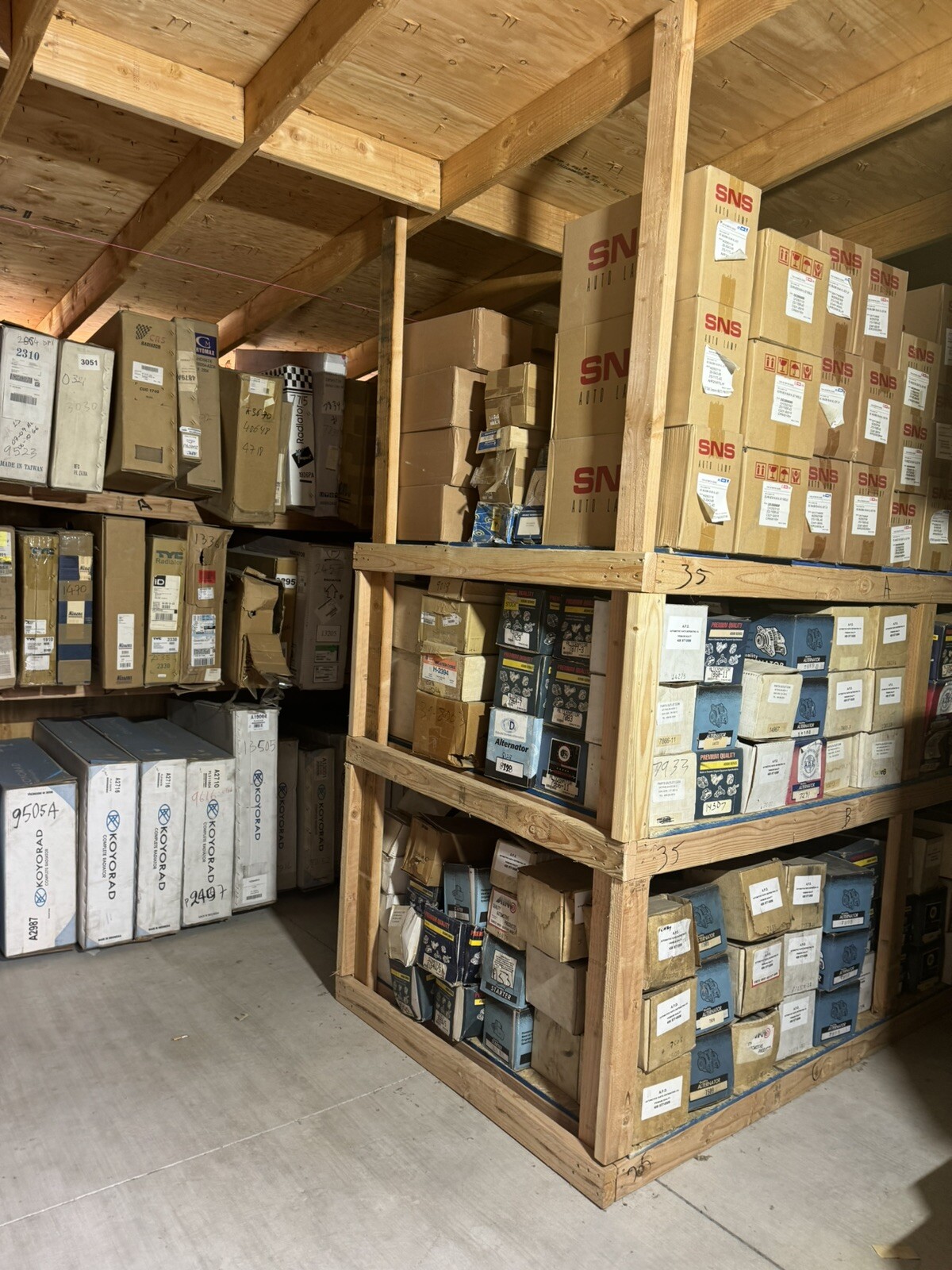 New Auto Parts Inventory for sale great business inventory