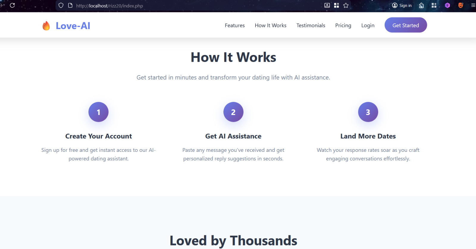 AI Dating Assistant Script (AI Chat + Goal Chat + Texting Assistant