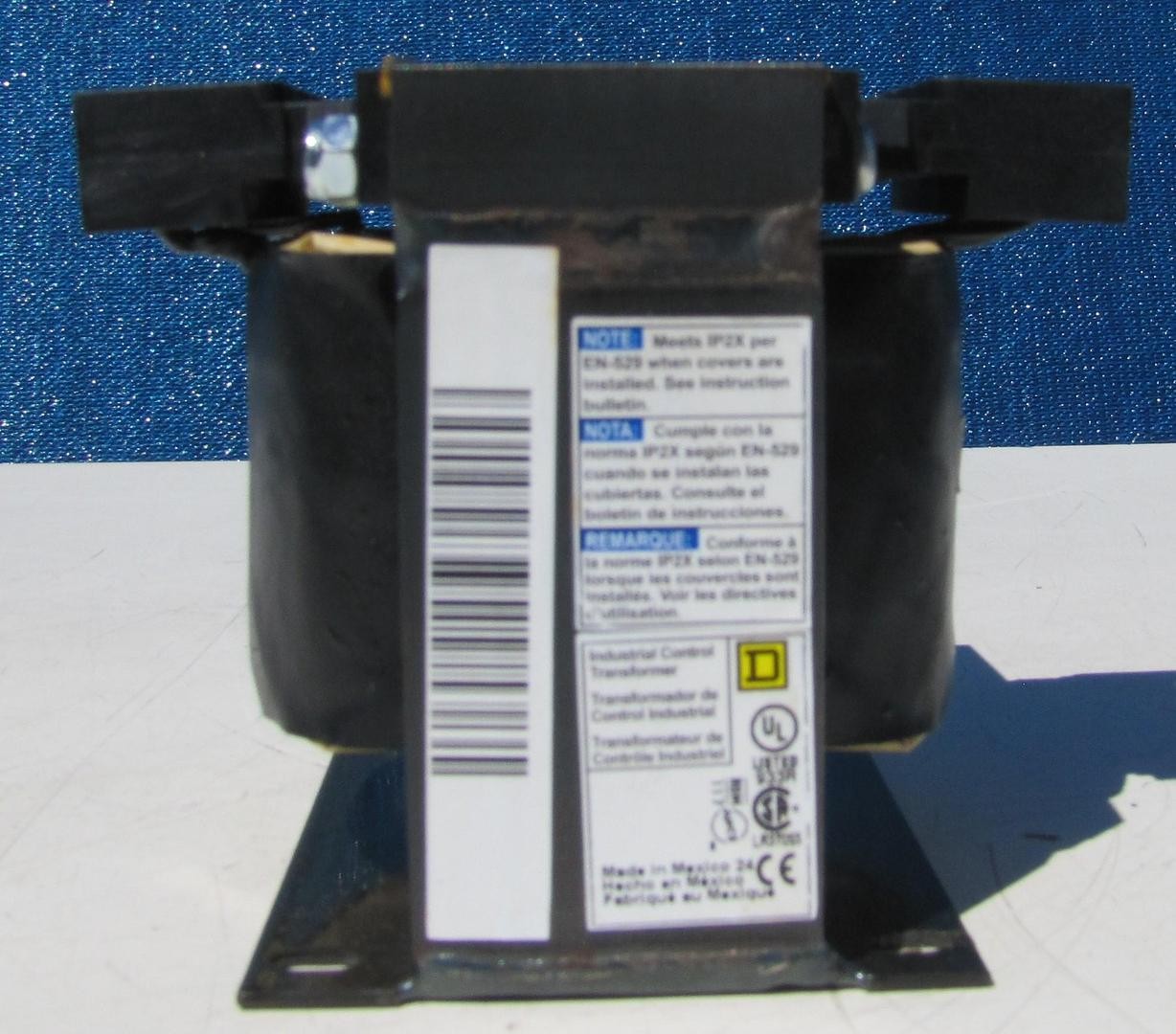 Square D 250 VA Control Transformer 208-230/460V Primary 115V Secondary .25 KVA