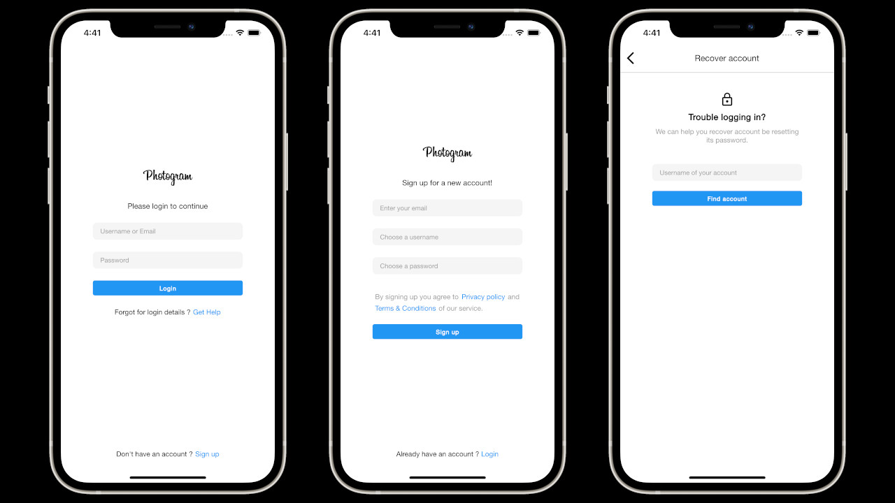 Snapogram Social Network Flutter App | Android + iOS | Photo Sharing Platform