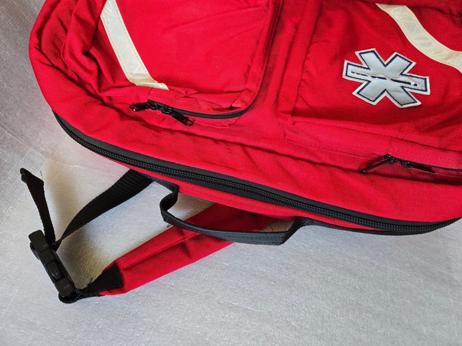 Urban EMS Medical Backpack Red 911-83311WP Made In USA Fieldtex Cases