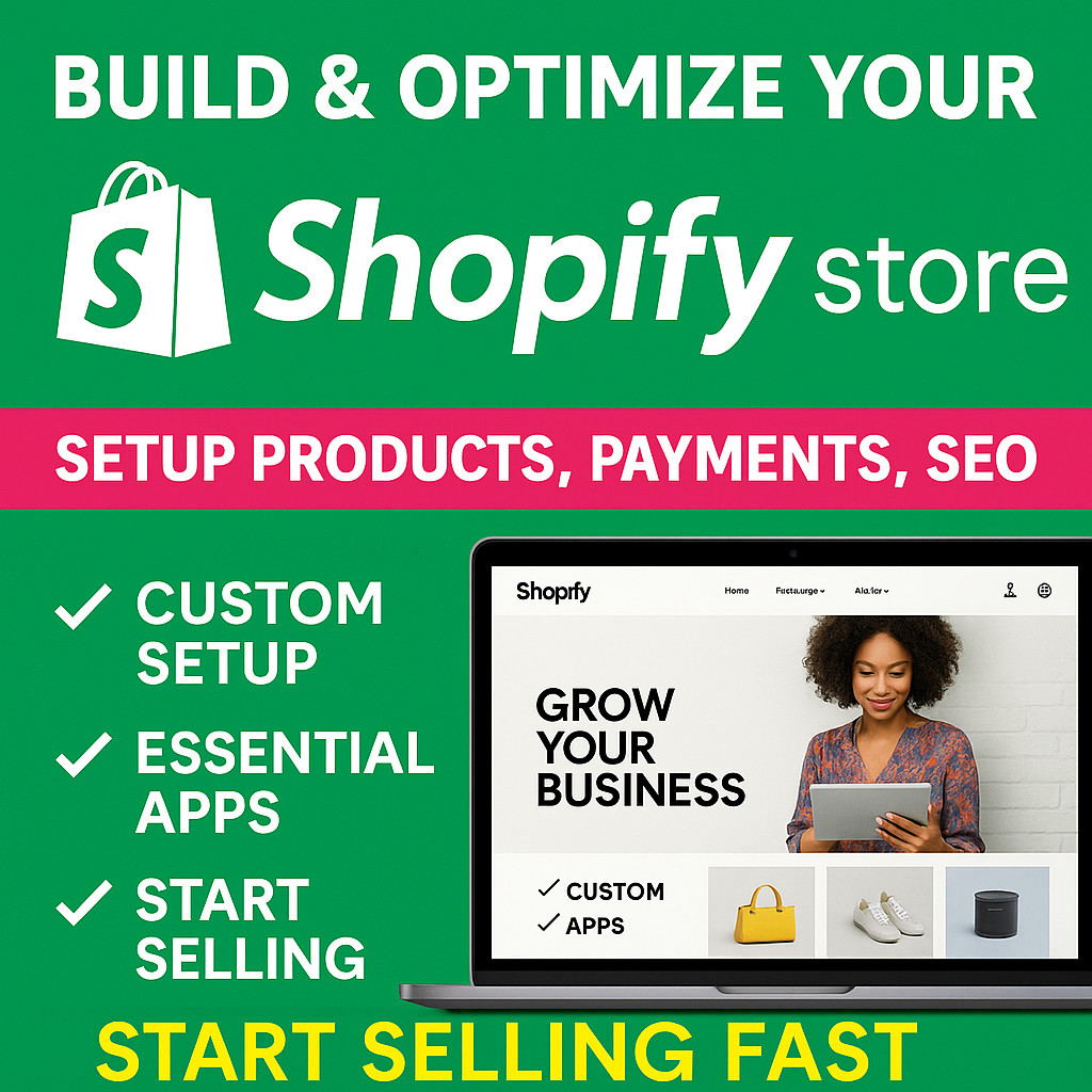 Done-For-You Shopify Setup | SEO, Payment Integration, Product Upload