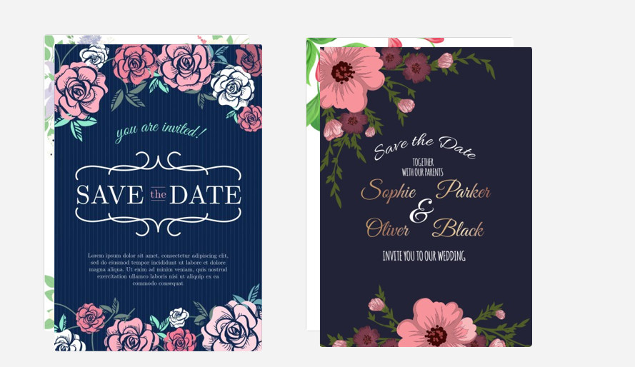 Wedding Invitation Templates 1300 High Quality Vector & jpg Fully Editable