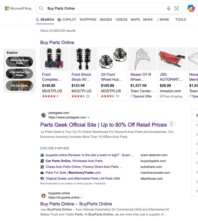 (SEO) Boost your Search Rankings for BING, Yahoo, AOL and DuckDuckGo within days