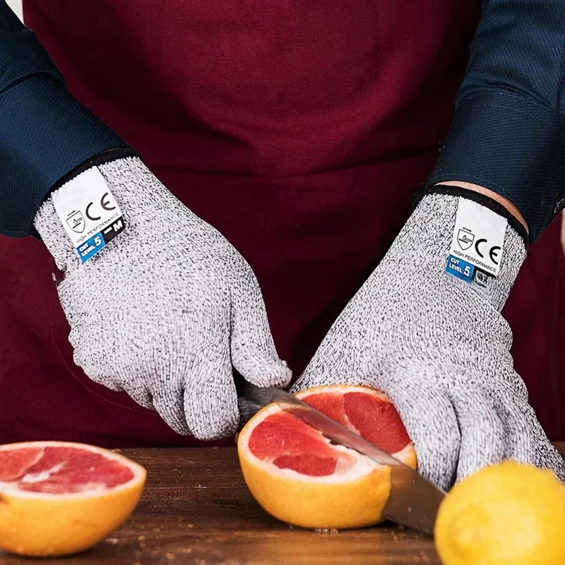Work Gloves Cut Resistant Level 5 Safety Gloves Touchscreen for Men Women