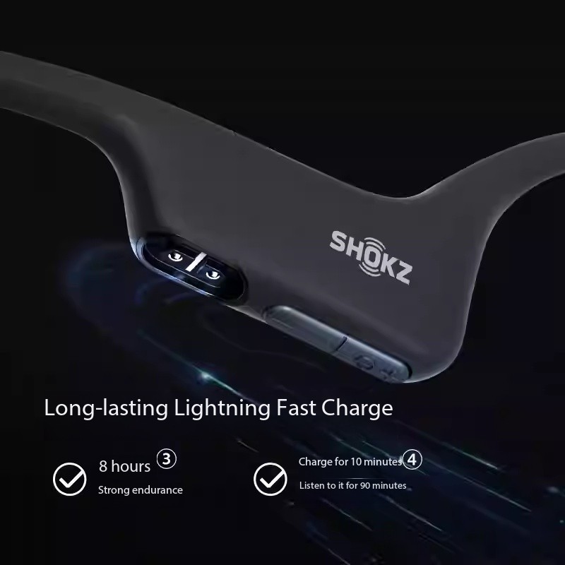 Shokz OpenRun Air S803 Bone Conduction Wireless Bluetooth Sports Earphones