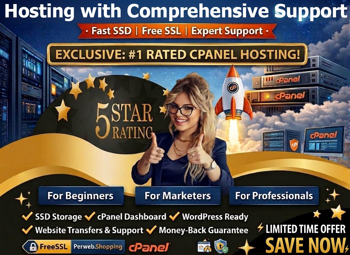 Hosting with Comprehensive Support – 🌟Unlimited SSD, Emails, SSL | $14.99/Year!