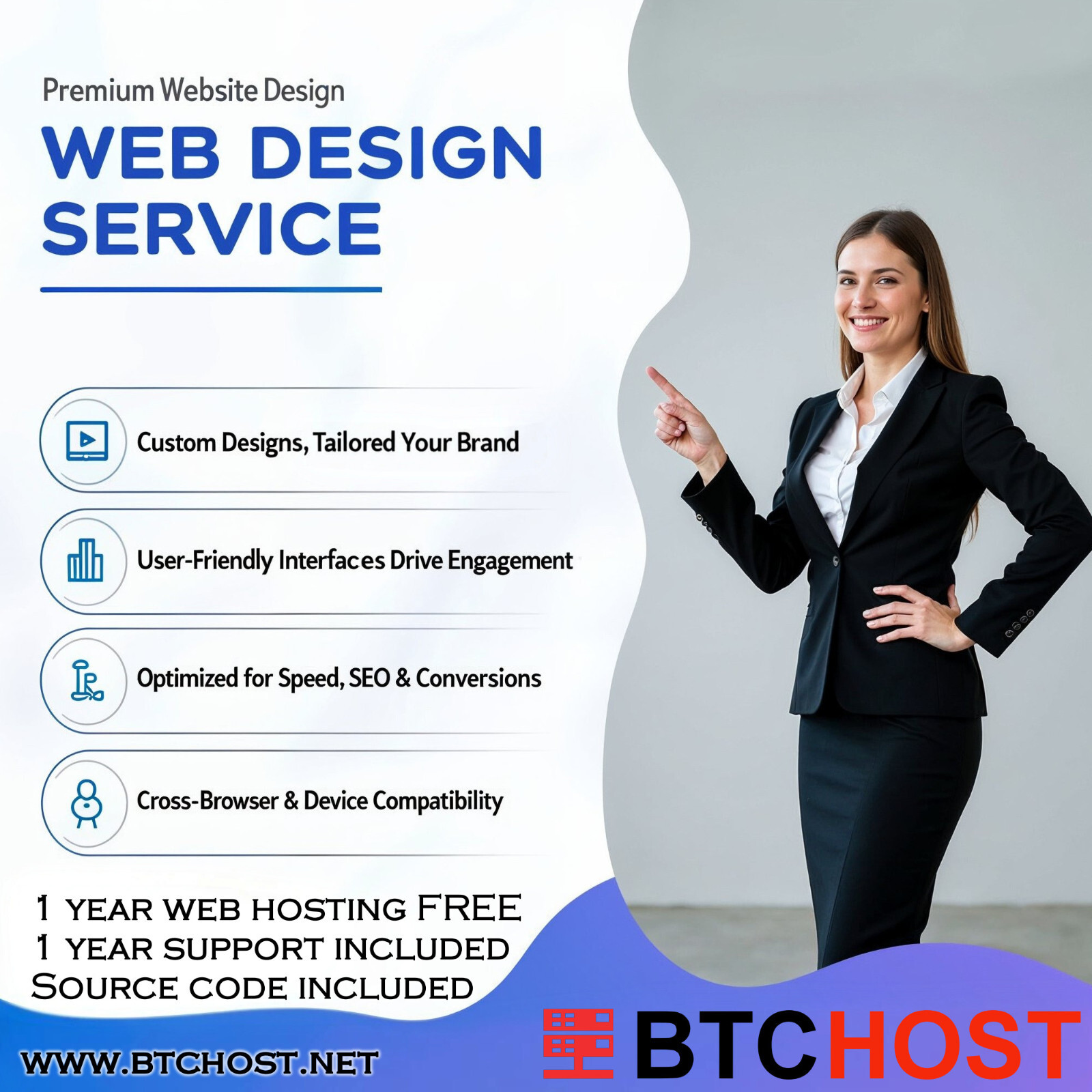 Modern Website Design – E-Commerce, Blogs, Business Sites