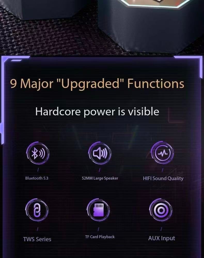 New Wireless Bluetooth Speaker Subwoofer High-Quality Small Speaker
