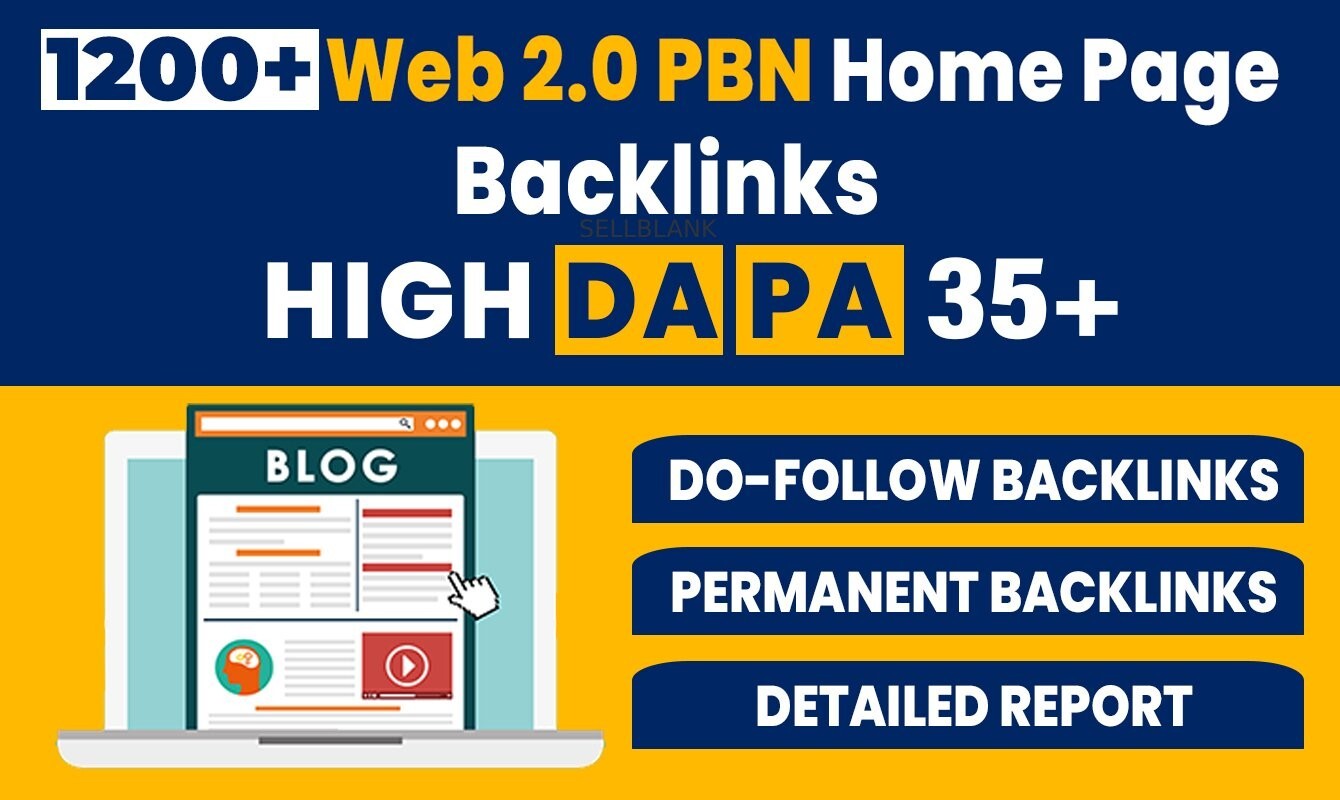 SEO Potential: 1000+ High-DA Backlinks via 2-Tier Link Pyramid