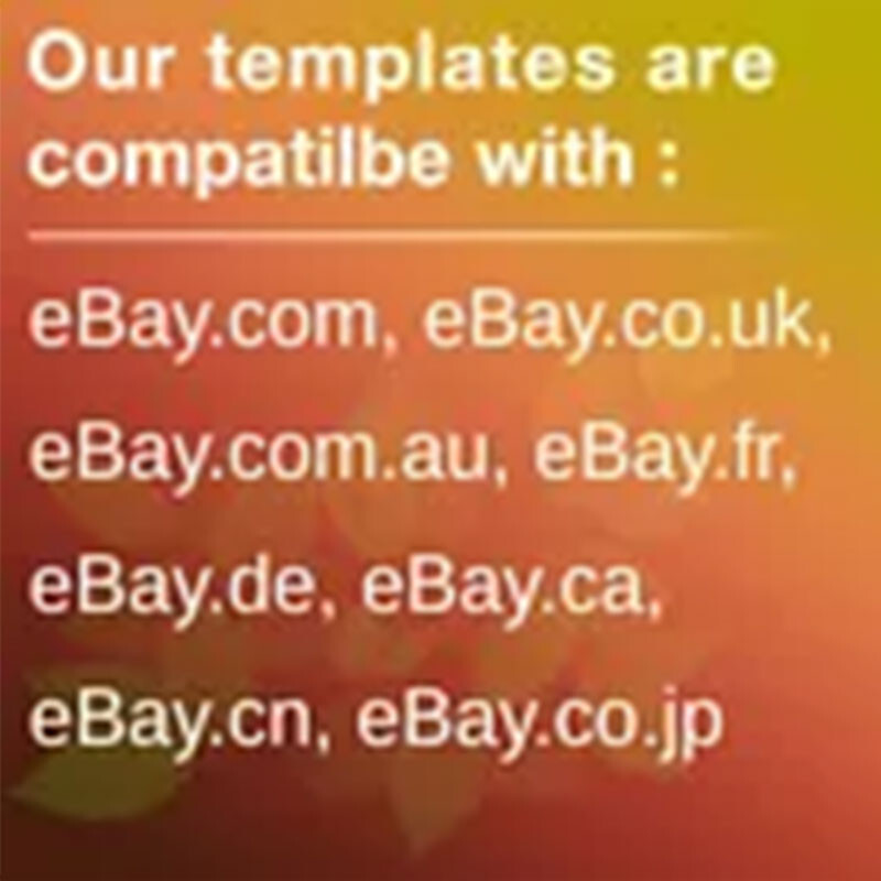 eBay Listing Template Responsive Mobile Design HTML Professional Design
