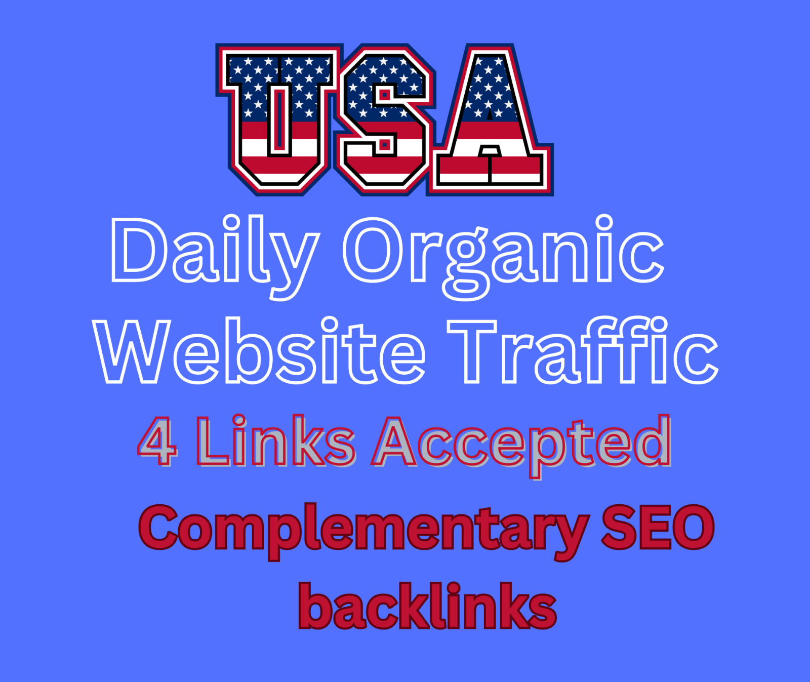 40,000 Organic USA Website Visitors per month