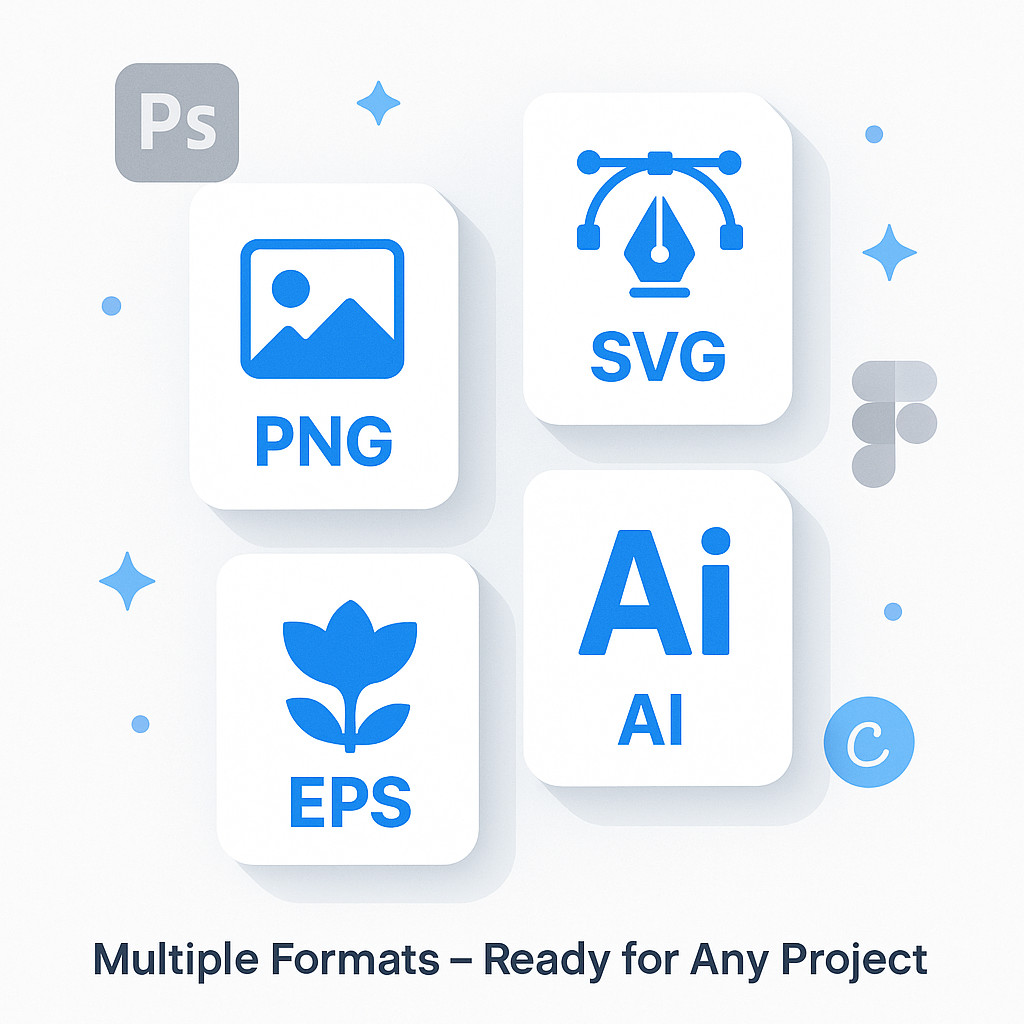 50,000 Premium Modern Icons Pack | High-Quality Digital Download | For Designers
