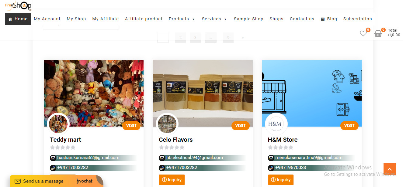 Automated Ecommerce Website WordPress for Sale free sub domain + free hosting