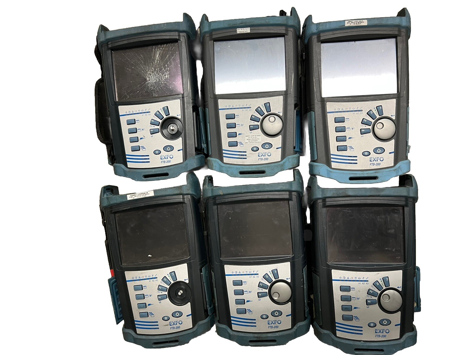 Lot Of 6 EXFO FTB-200 For Parts