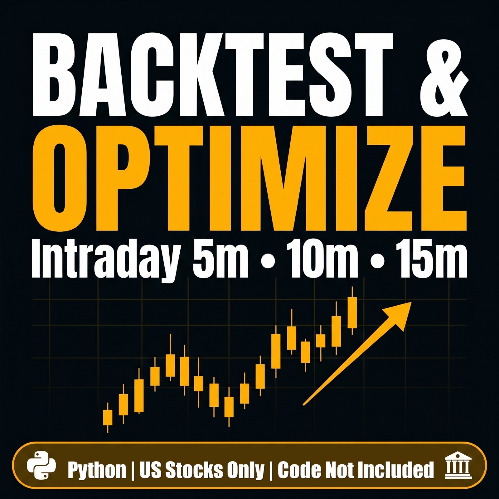 I Will Backtest & Optimize Intraday Strategy – 5m 10m 15m – Code not included