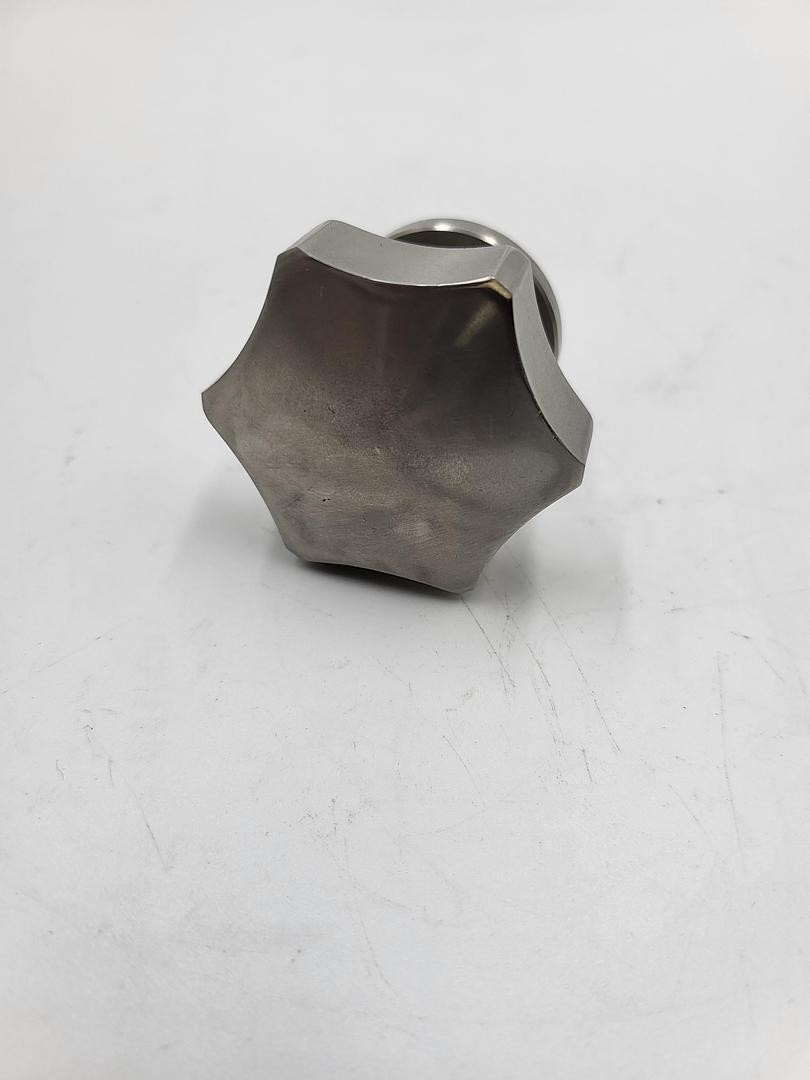 Stainless steel knob 1/4 – 20 thread 5/8″ long 126672
