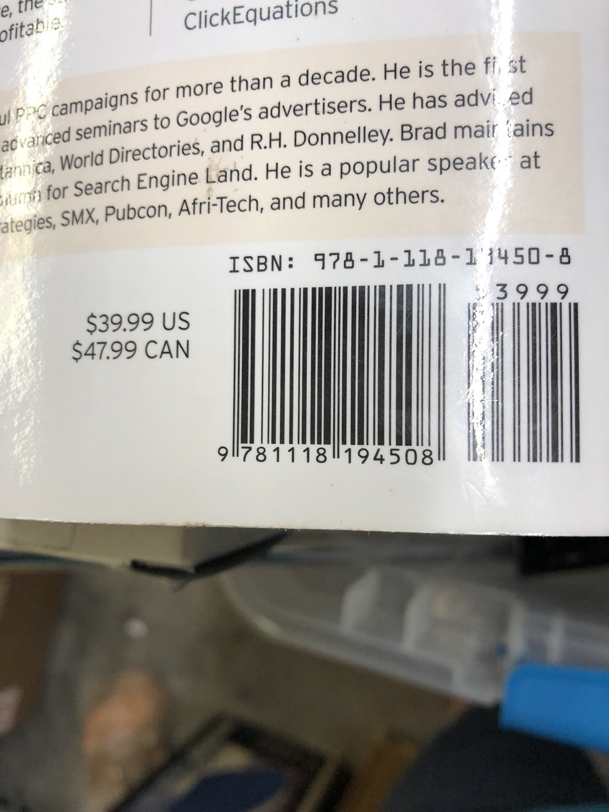 Google Ad Words Book Advertising Promotion Yahoo Search Bing