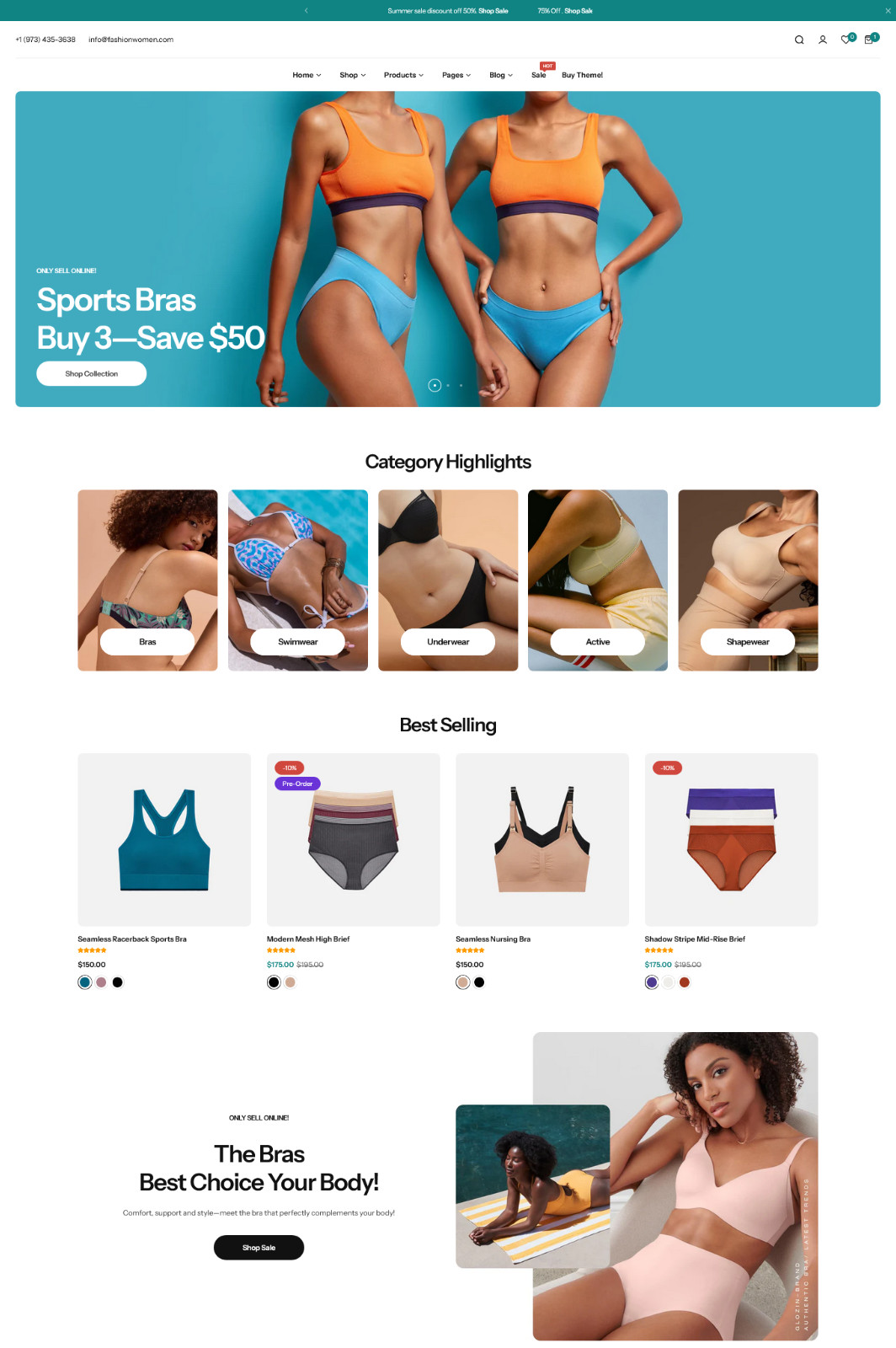 Flozin – Multipurpose Shopify Theme | Responsive eCommerce | RTL Support | Fast