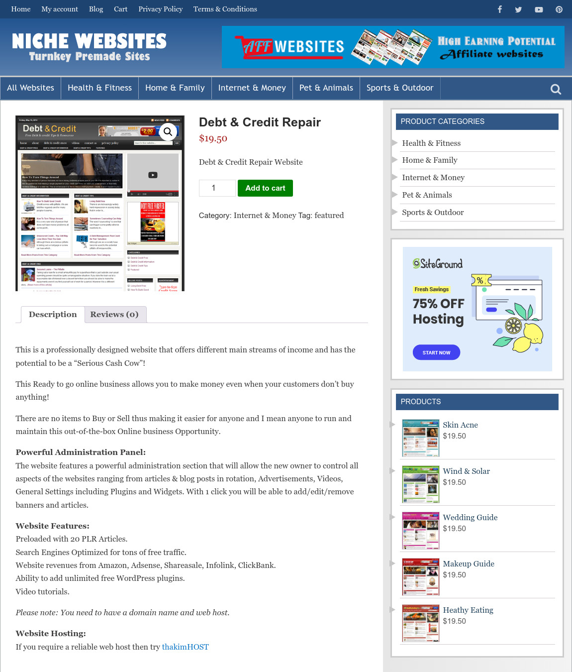 NICHE WEBSITE RESELLER – Profitable Fully Automated Website Business For Sale