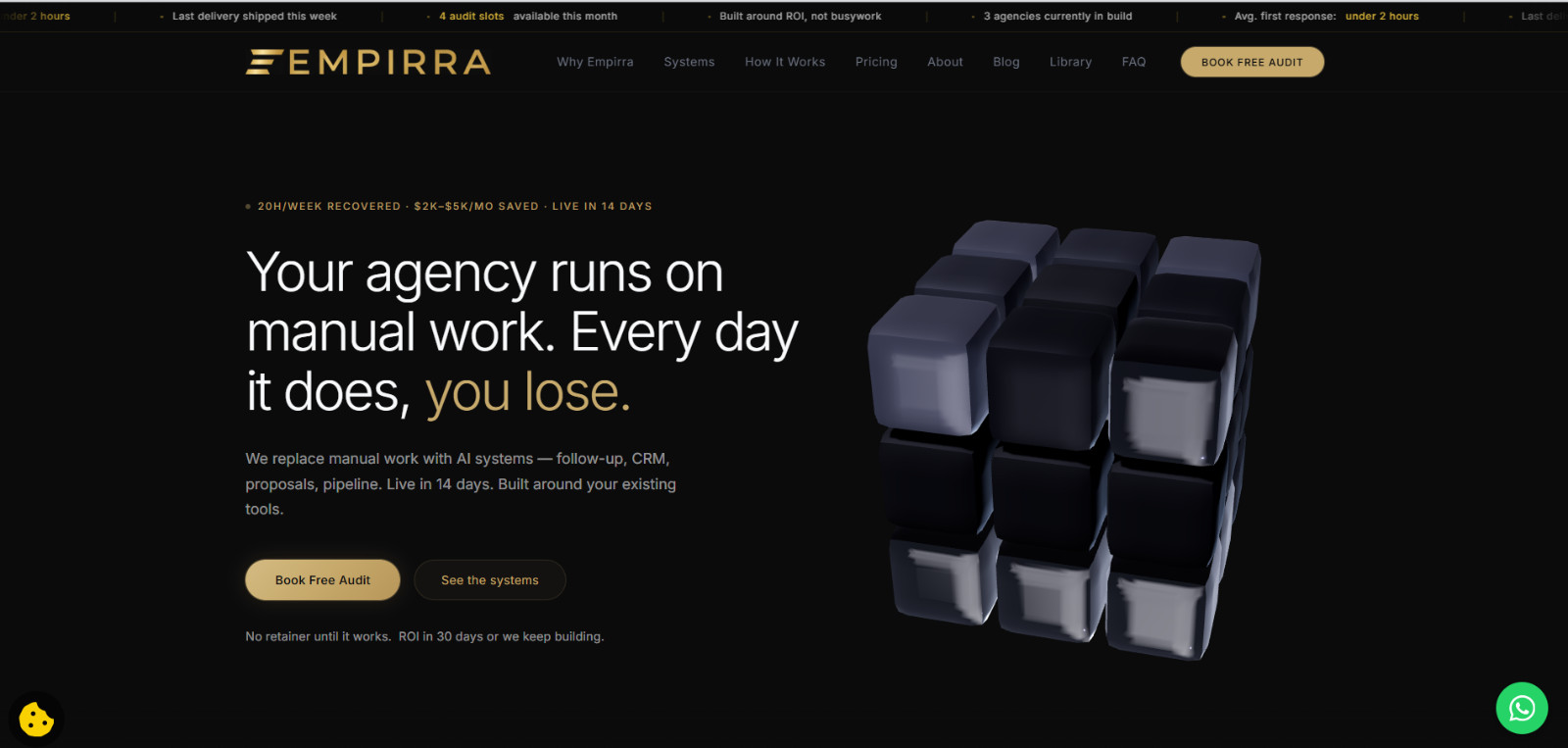 Professional One Page Website Design — Mobile Responsive, SEO, 7 Day Delivery