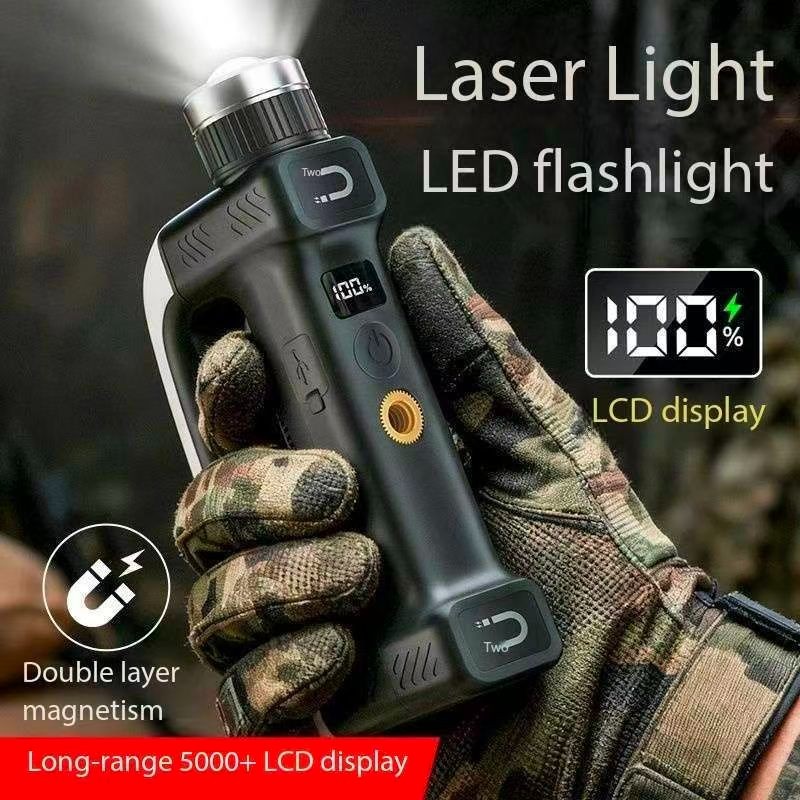 Portable Multifunction Outdoor Flashlight with Strong Light