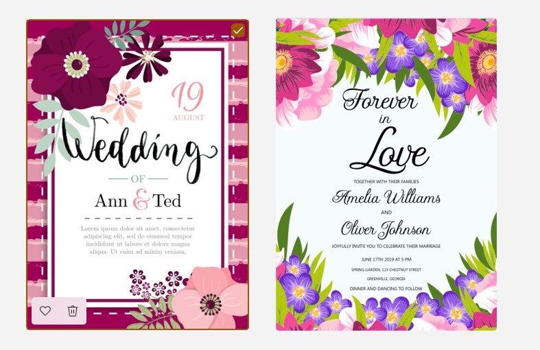 Wedding Invitation Templates 1300 High Quality Vector & jpg Fully Editable
