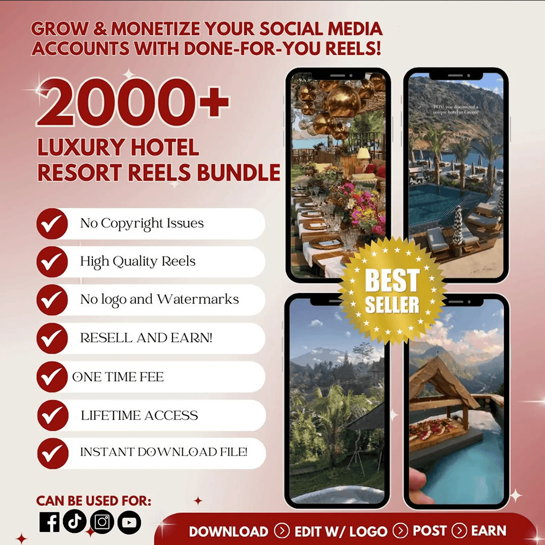 10000+ Ready Viral Videos (TikTok, AI, Travels, Motivation) – DOWNLOAD