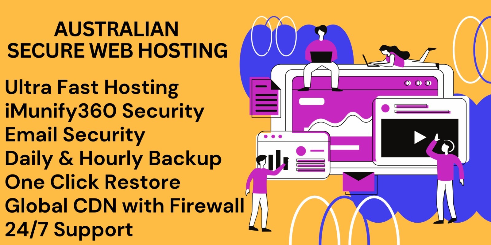Australian Web Hosting + Global CDN Portal | Hourly & Daily Backup | $25 a month