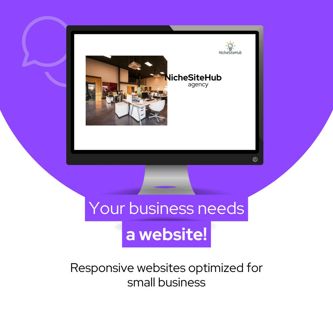 CUSTOM NICHE-BASED WEBSITE DESIGN – Modern and Responsive Website .