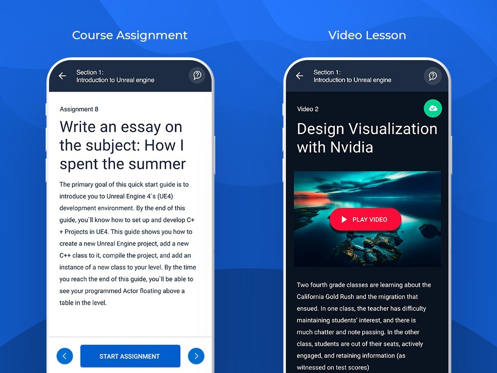 MasterLearn LMS Flutter Mobile App | Android & iOS | Learning Management System