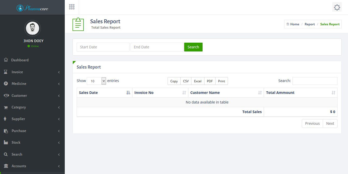 Pharmacy Software – pharmacy management system