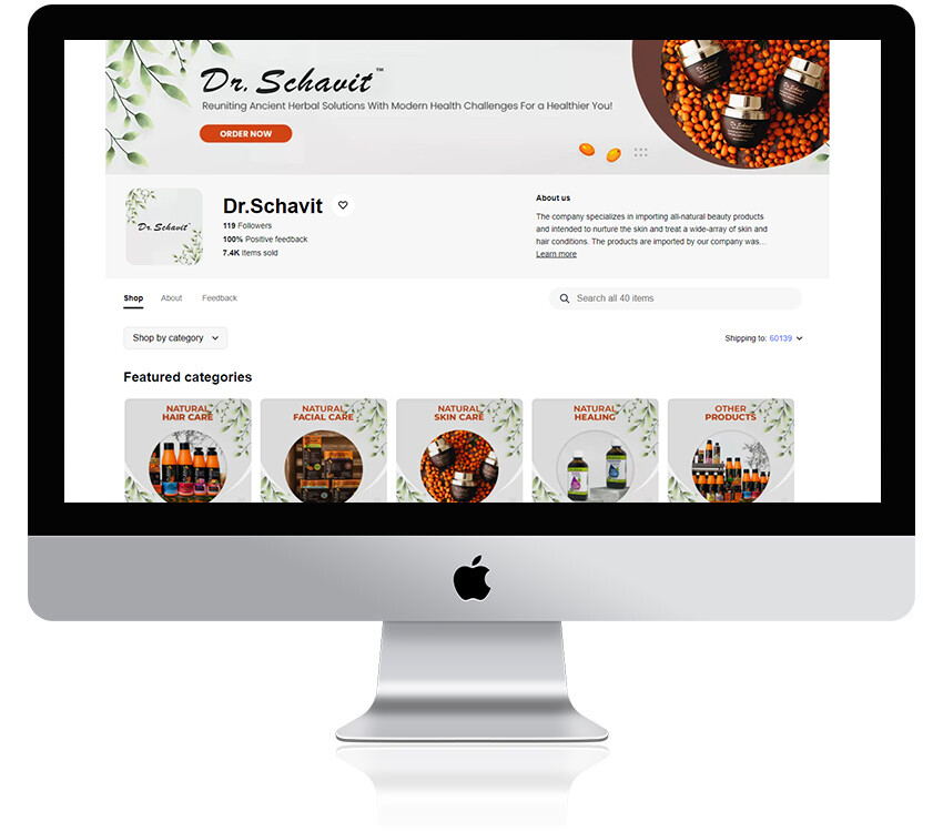 Ebay Template Responsive Store & Listing Template banner slider design FREE LOGO