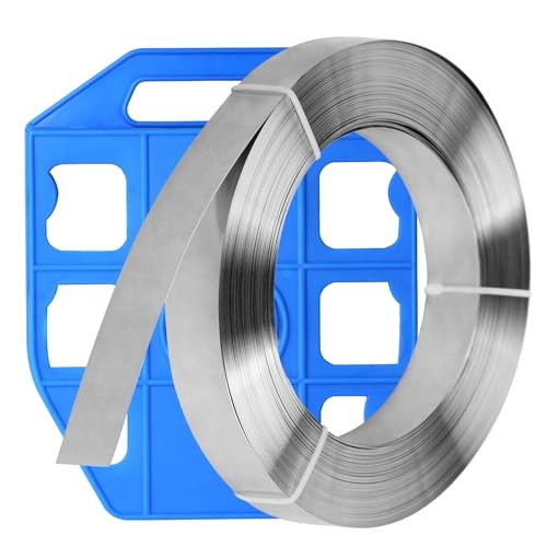 304 Stainless Steel Strapping Band Coil 3/4″ x 95′ Heavy Duty Industrial Packing