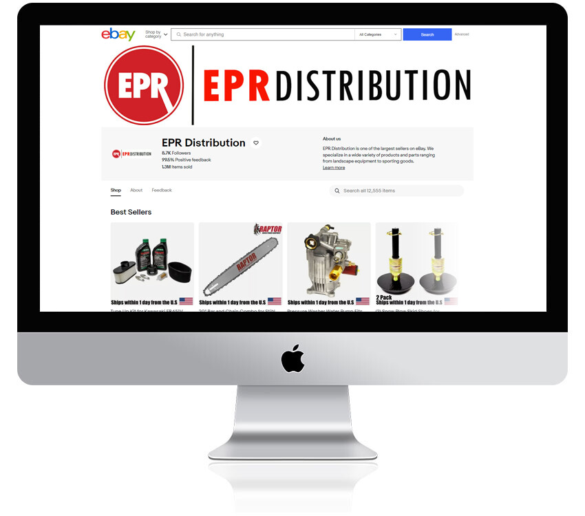 Ebay Template Responsive Store & Listing Template banner slider design FREE LOGO