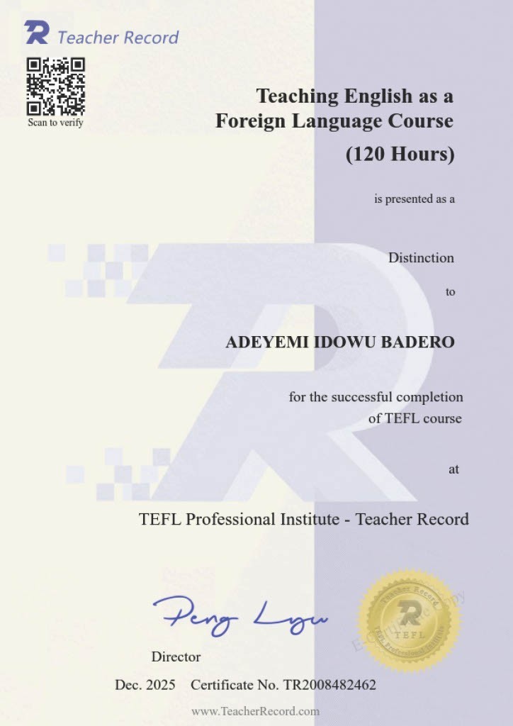 ENROLLMENT of International Students for Online English as a Foreign Language