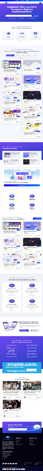 Prefessional Digital Product selling Laravel readymade website/ Marketplace