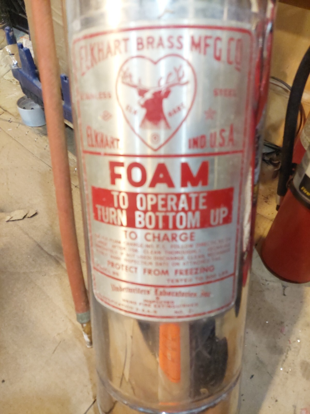 ELKHART FOAM EXT. GREAT FOR DISPLAY OR MAKE LAMP OUT OF