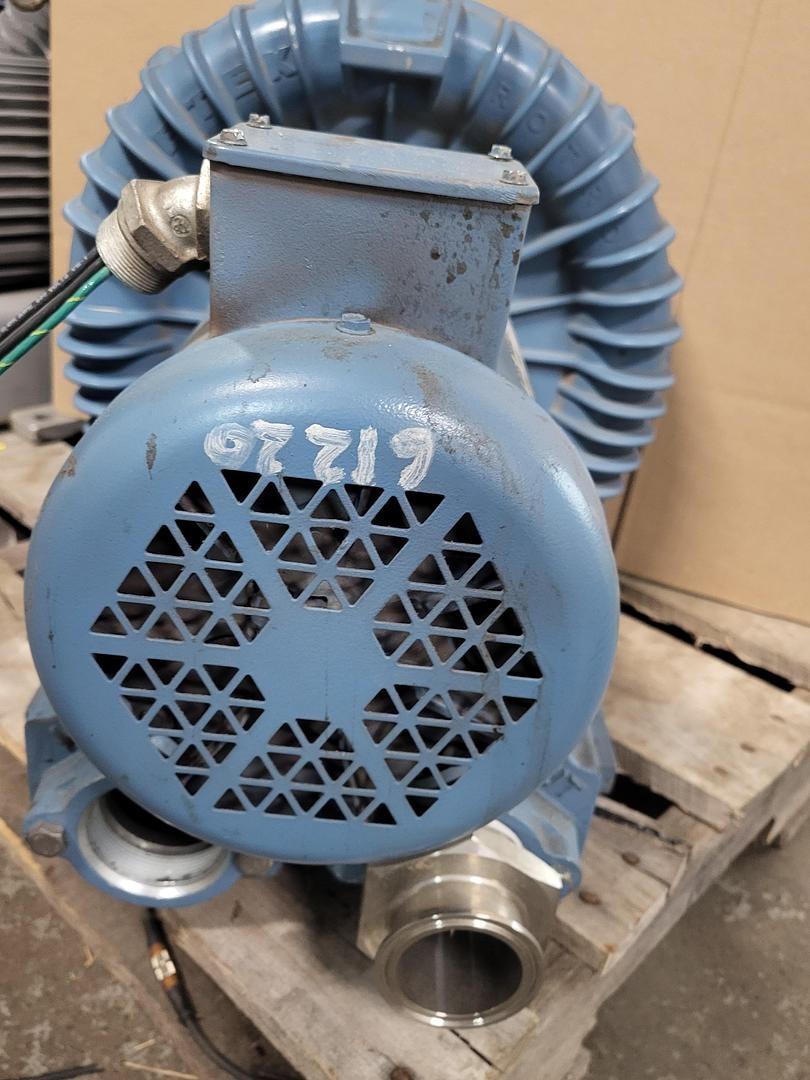 Ametek regenerative blower 3.5 HP TEFC 3 PH 230 / 460 V cat# 51895 RPM
