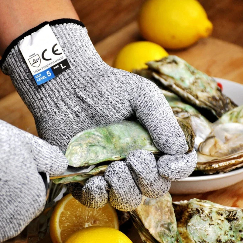 Work Gloves Cut Resistant Level 5 Safety Gloves Touchscreen for Men Women