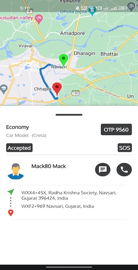 Drovia – Flutter Taxi Booking Solution | Rider + Driver App | Laravel Admin Pnel