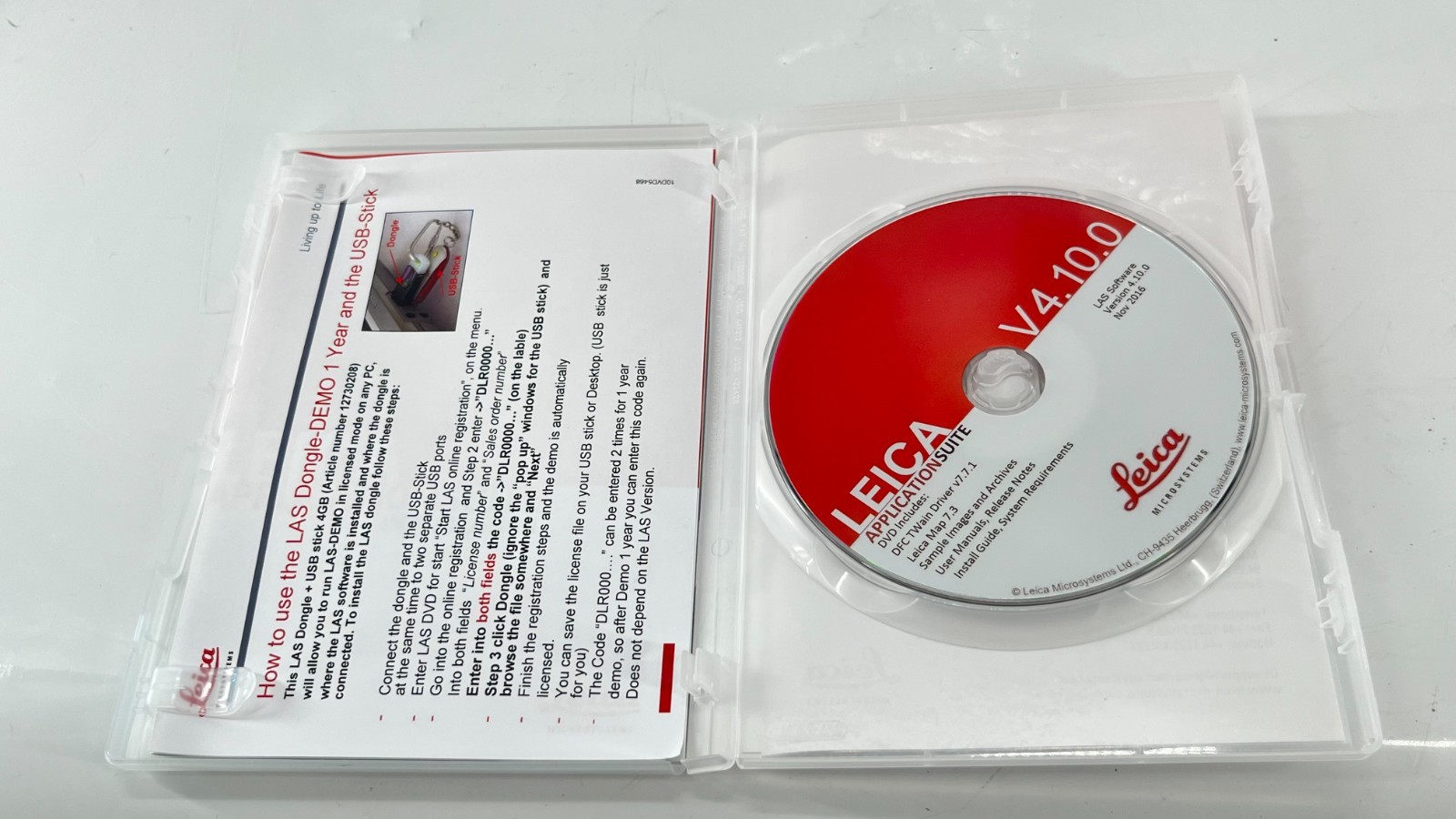 Leica DVD Application Suite V4.10.0