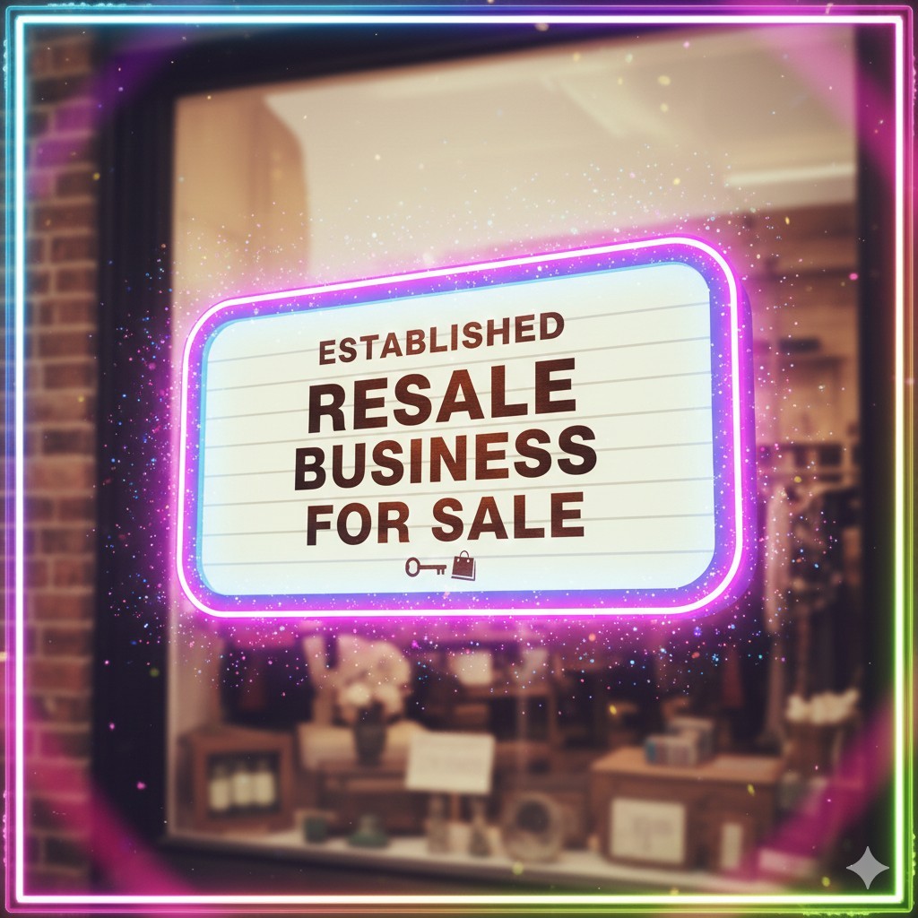 Resale Business For Sale Over $16,000 In Inventory