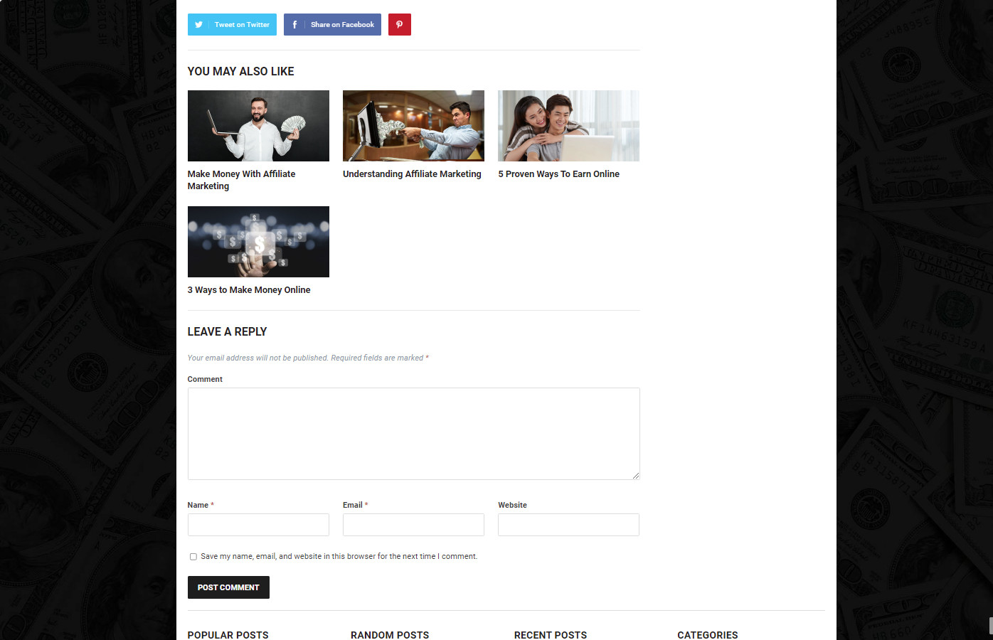 DFY MAKE MONEY NICHE BLOG WORDPRESS WEBSITE+FREE INSTALLATION HIGH QUALITY SEO