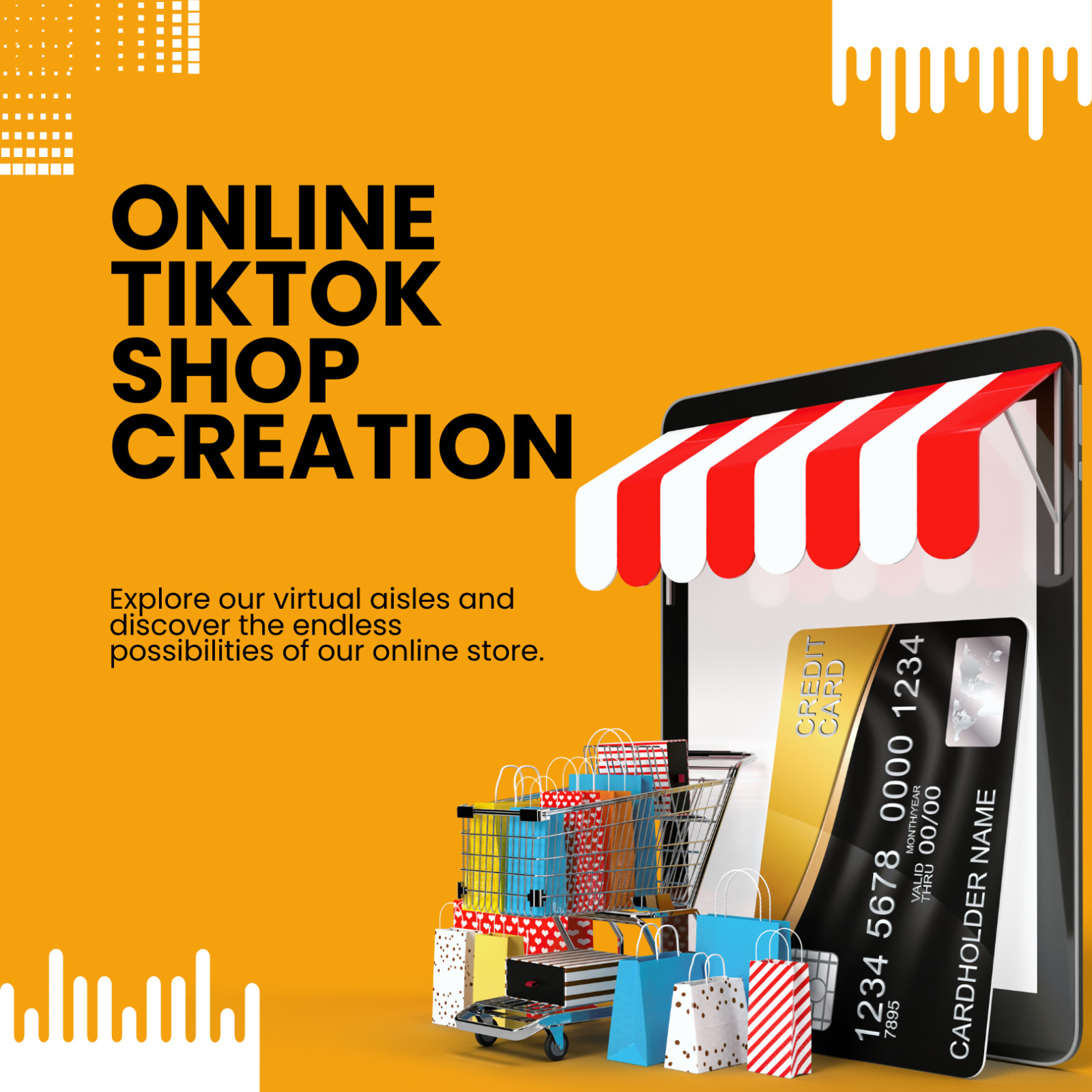 I will setup TikTok Shop, Product Listing, Shipping Setup, Payment Gataway,